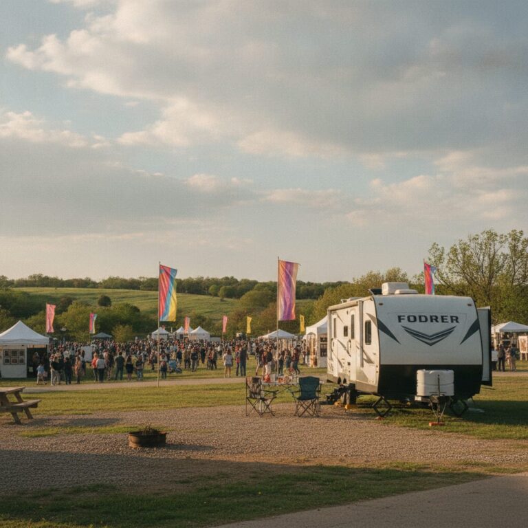 RV rental for Festival of the Arts near Warr Acres OK