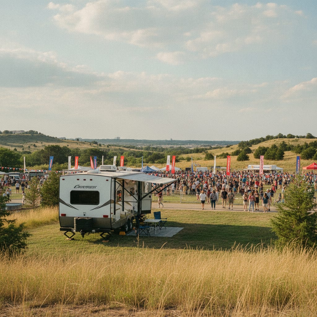 RV rental for Yukon Czech Festival near Warr Acres